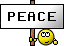 Peace (Schild) Peace (Schild)