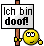Ich bin doof! (Schild) Ich bin doof! (Schild)