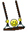 schaukelnd schaukelnd